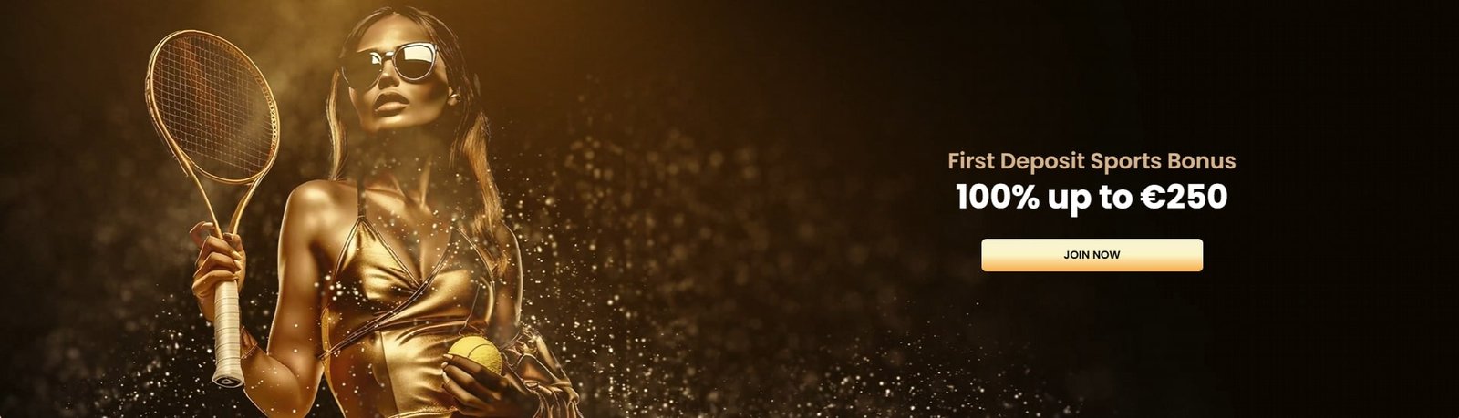 Gold Spin Sportsbook Welcome Bonus - 100% up to €100