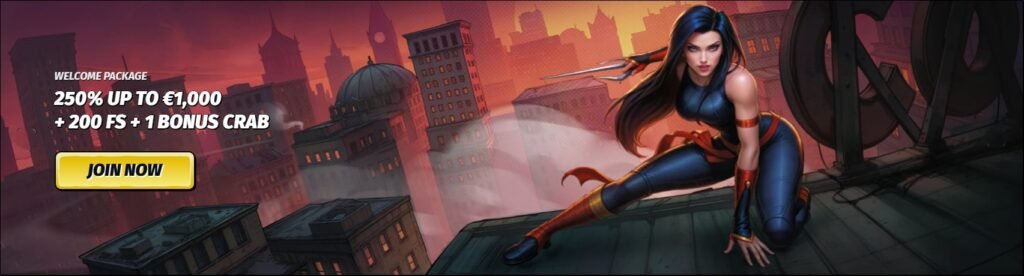 Ally Spin Casino Welcome Bonus - 250% up to €1000 + 200 Free Spins