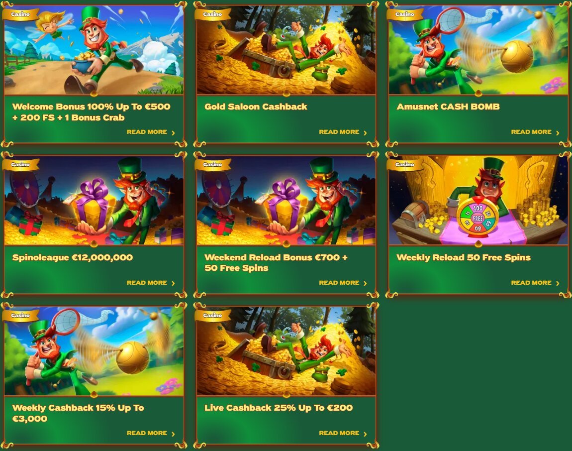 GreenLuck Casino Offers