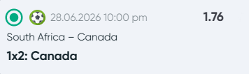 South Africa vs Canada tips