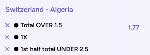 Switzerland vs Algeria World Cup 2026 betting prediction showing expert pick, match analysis, and suggested betting angle.