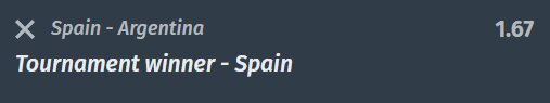 Spain vs Argentina World Cup 2026 betting prediction showing expert pick, match analysis, and suggested betting angle.